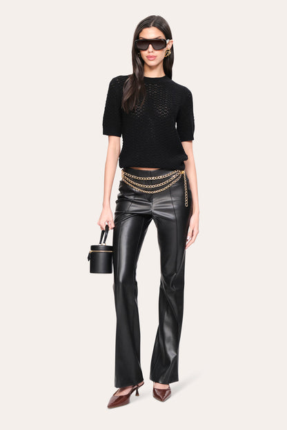 Women Maya Wool Sweater Black | Elie Tahari