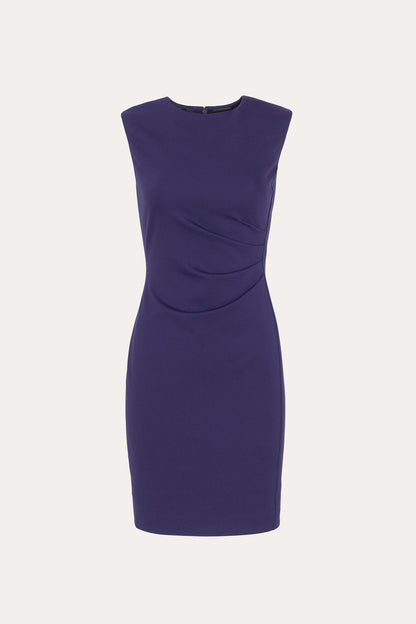 Women Erin Ruched Dress Storm Blue | Elie Tahari