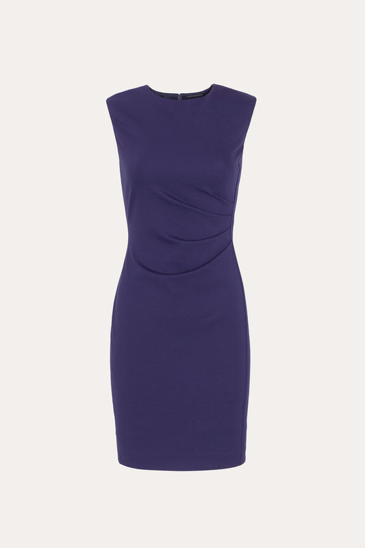 Women Erin Ruched Dress Storm Blue | Elie Tahari