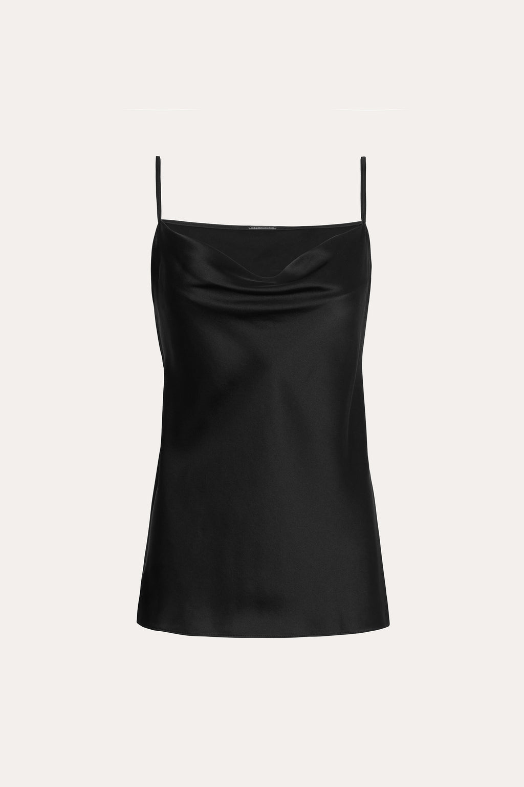 Women Silk Satin Camisole Black | Elie Tahari