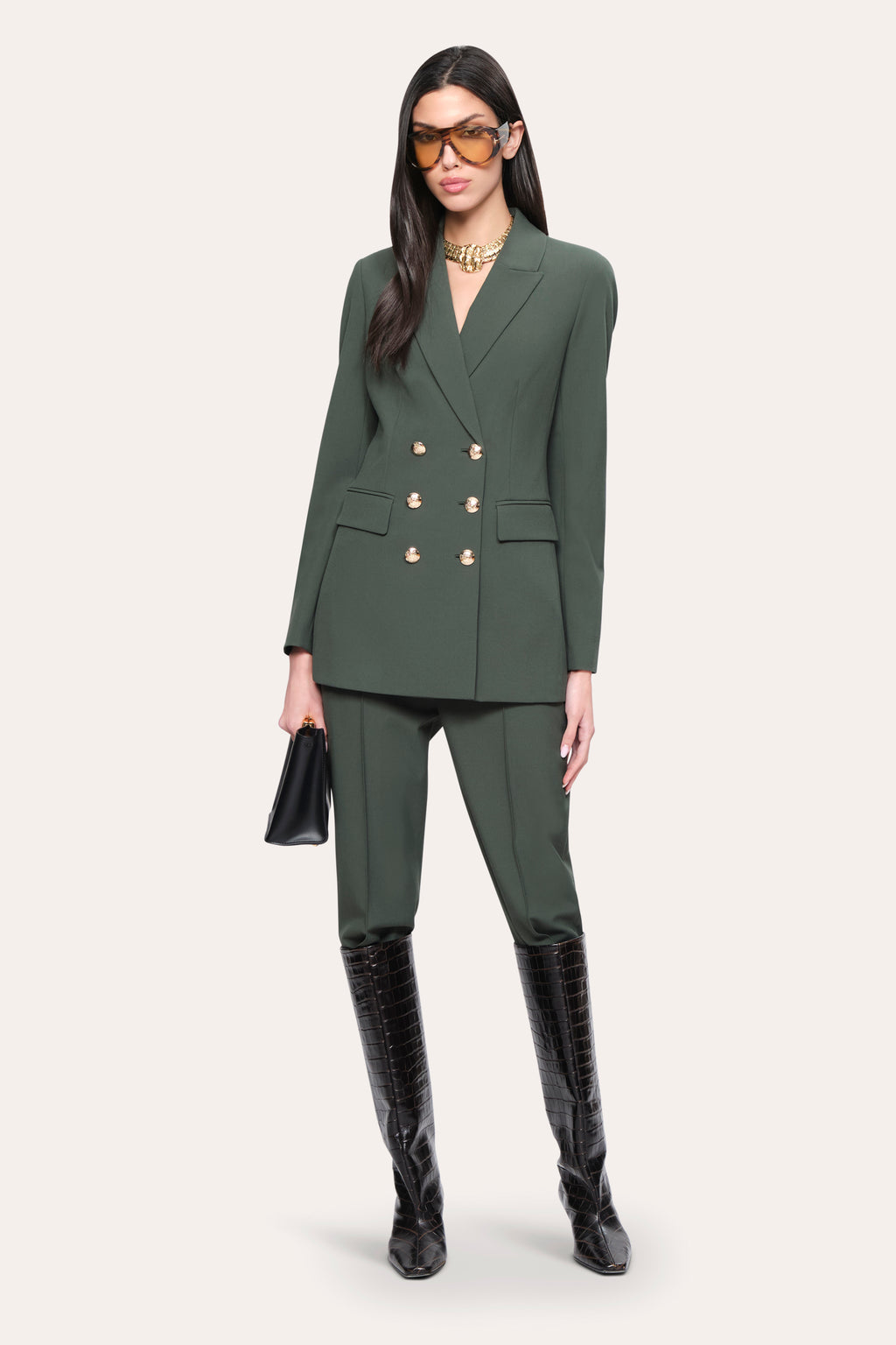 Women Amara Blazer Dark Willow | Elie Tahari