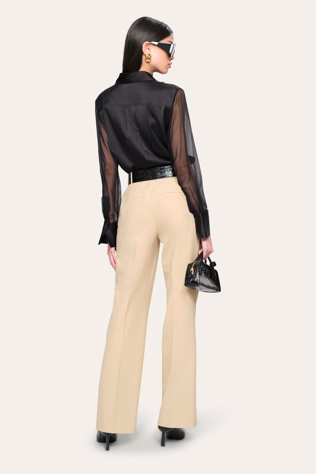 Women Mia Wide Pant Toffee | Elie Tahari