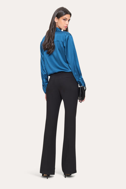 Women Silk Button Down Shirt  | Elie Tahari