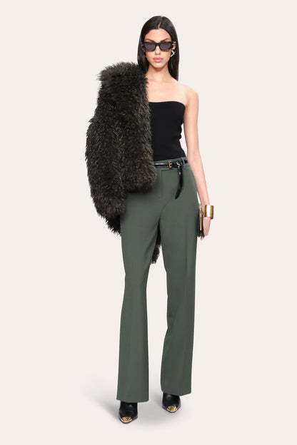 Women Mia Wide Pant Dark Willow | Elie Tahari