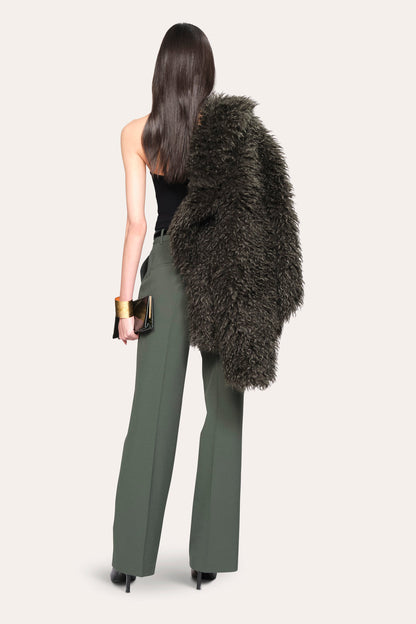 Women Mia Wide Pant Dark Willow | Elie Tahari