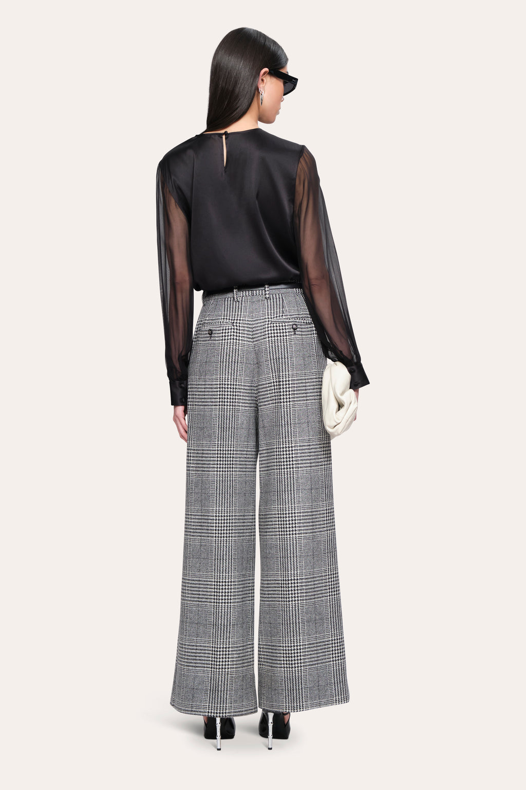 Women Olivia Silk Blouse Black | Elie Tahari
