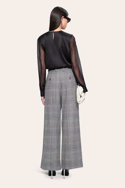 Women Olivia Silk Blouse Black | Elie Tahari