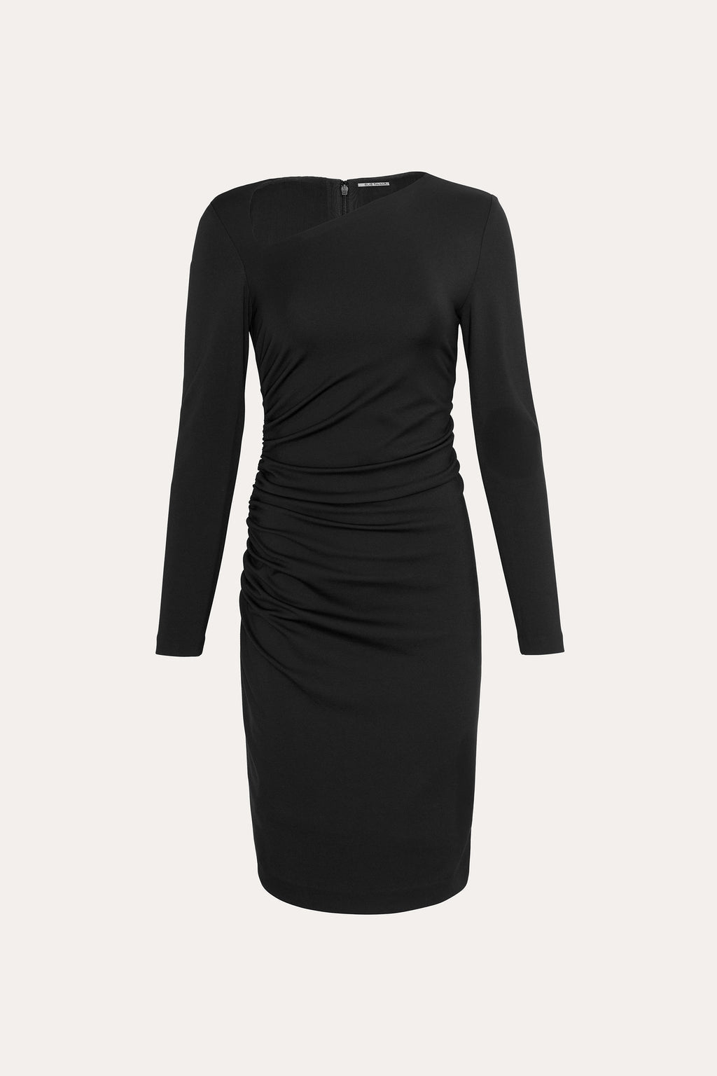 Women Asymmetric Mini Dress Black | Elie Tahari
