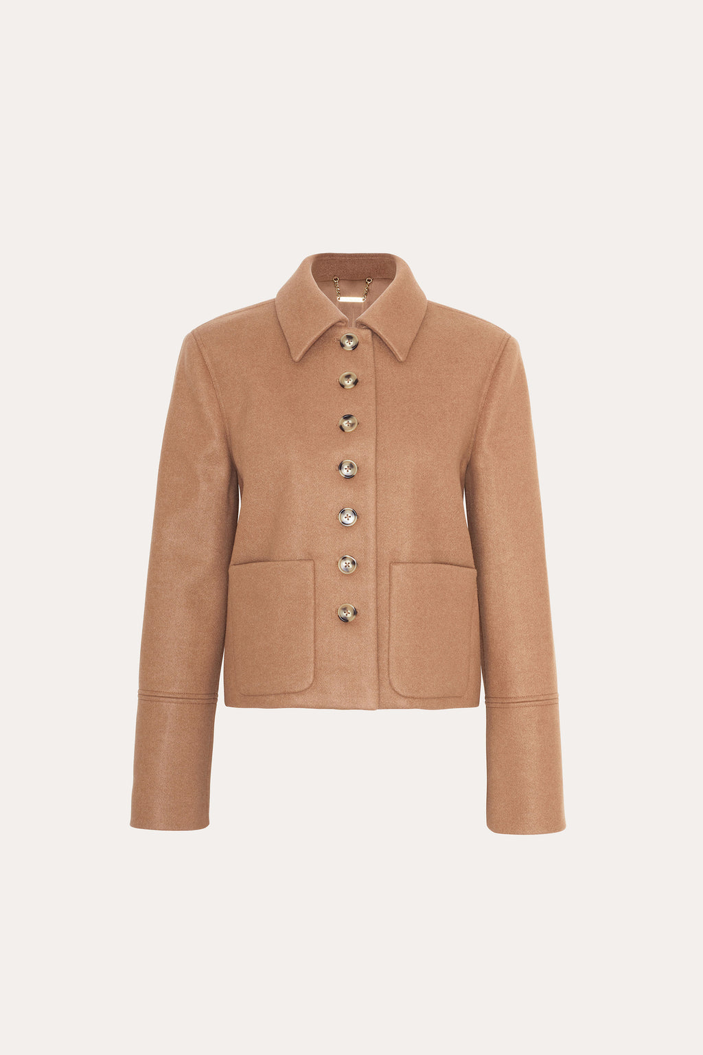 Women Double Face Jacket Camel | Elie Tahari