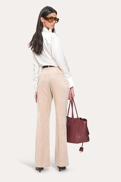 Women Corduroy Flare Pant  | Elie Tahari