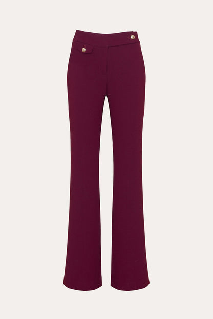 Women Crepe Flare Pant  | Elie Tahari