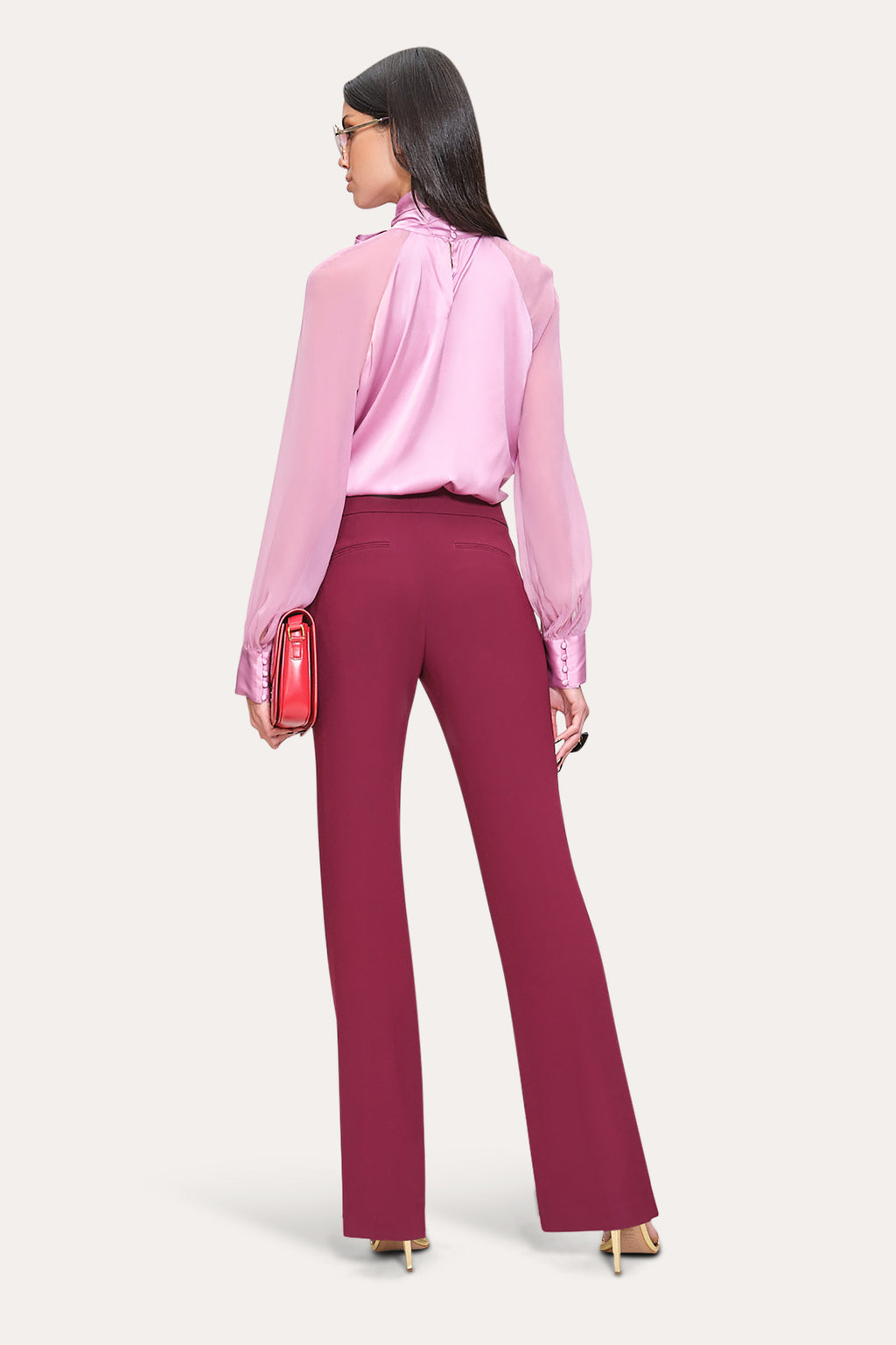Women Crepe Flare Pant  | Elie Tahari