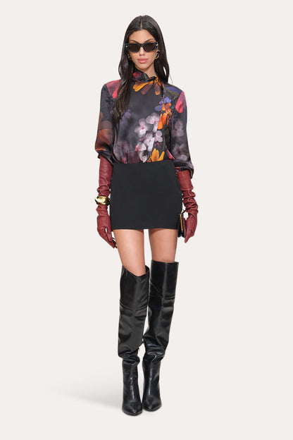Women Midnight Blossom Print Top Multi | Elie Tahari