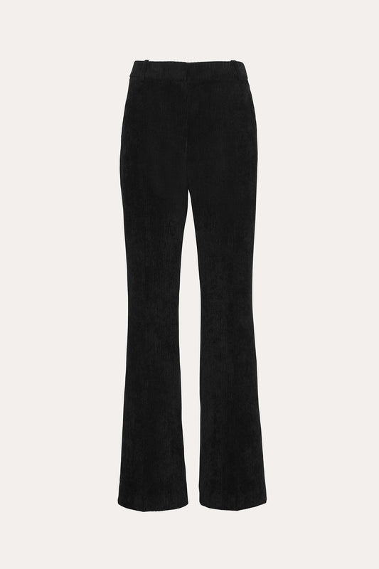 Women Corduroy Flare Pant Black | Elie Tahari