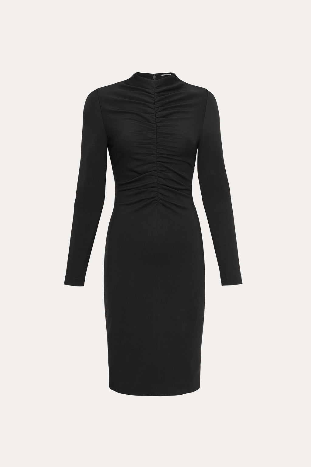 Women Pinched Bodice Dress Black | Elie Tahari
