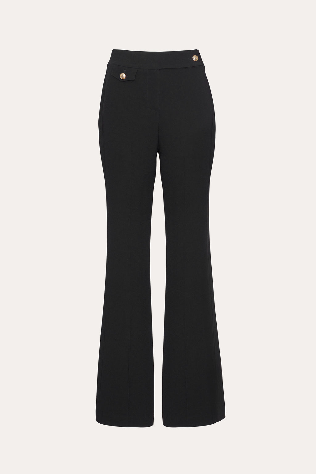 Women Crepe Flare Pant Black | Elie Tahari